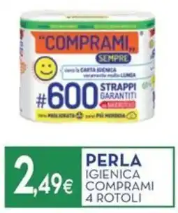 Proshop Perla igienica comprami 4 rotoli offerta