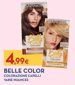 Proshop Belle color colorazione capelli varie nuances offerta