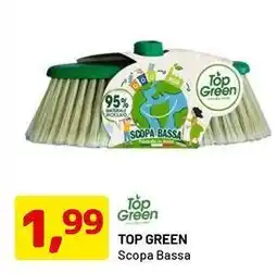 DPiù TOP GREEN Scopa Bassa offerta