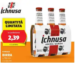 ALDI Ichnusa birra offerta