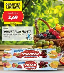 ALDI Yomo yogurt alla frutta offerta