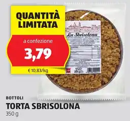 ALDI Bottoli torta sbrisolona offerta