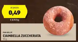 ALDI Pan del dì ciambella zuccherata offerta