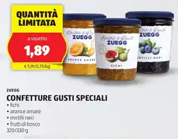 ALDI Zuegg confetture gusti speciali offerta
