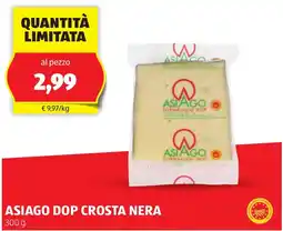 ALDI Asiago dop crosta nera offerta