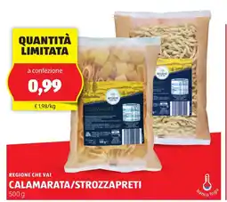 ALDI Regione che vai calamarata/strozzapreti offerta
