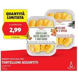 Bennati pasta dal 1962 tortelloni assortiti