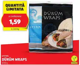 ALDI Lyttos dürüm wraps offerta