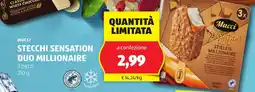 ALDI Mucci stecchi sensation duo millionaire offerta