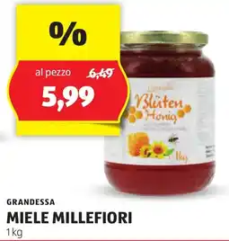 ALDI Grandessa miele millefiori offerta