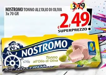 Il Genio Supermercato Nostromo tonno all'olio di oliva offerta