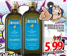 Il Genio Supermercato De cecco olio extra vergine di oliva offerta