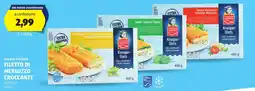 ALDI Golden seafood filetto di merluzzo croccante offerta
