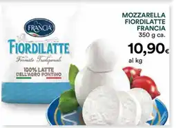 Coop Mozzarella fiordilatte francia ca. offerta