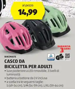 ALDI Bikemate casco da bicicletta per adulti offerta