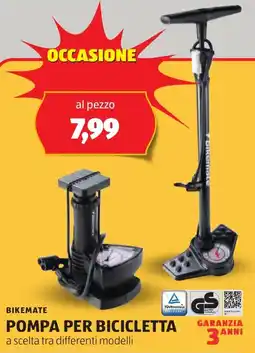 ALDI Bikemate pompa per bicicletta offerta