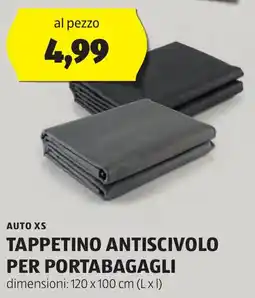 ALDI Auto xs tappetino antiscivolo per portabagagli offerta