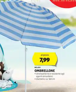 ALDI Belavi ombrellone offerta