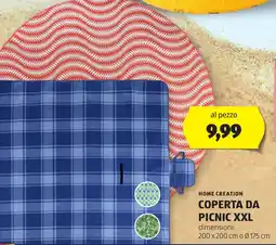 ALDI Home creation coperta da picnic xxl offerta