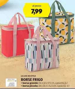ALDI Ls live in style borse frigo offerta