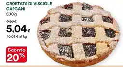 Coop Crostata di visciole gargani offerta