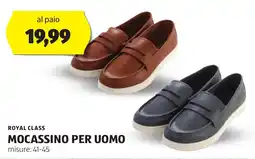 ALDI Royal class mocassino per uomo offerta