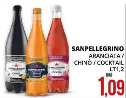 Mazzeo Giocattoli Sanpellegrino aranciata / chinò / cocktail offerta
