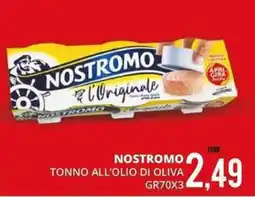 Mazzeo Giocattoli Nostromo tonno all'olio di oliva offerta