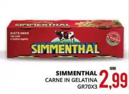 Mazzeo Giocattoli Simmenthal carne in gelatina offerta