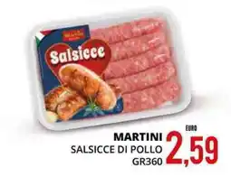 Mazzeo Giocattoli Martini salsicce di pollo offerta