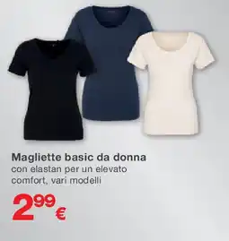 KiK Magliette basic da donna offerta