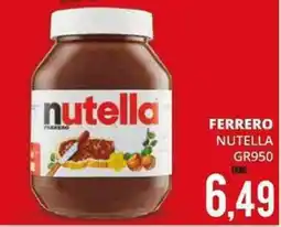Mazzeo Giocattoli Ferrero nutella offerta