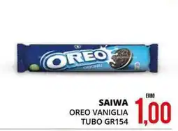Mazzeo Giocattoli Saiwa oreo vaniglia tubo offerta