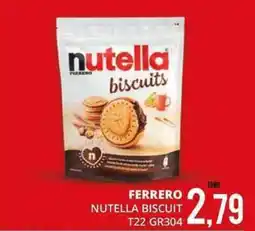 Mazzeo Giocattoli Ferrero nutella biscuit T22 offerta
