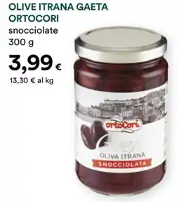 Coop Olive itrana gaeta ortocori snocciolate offerta