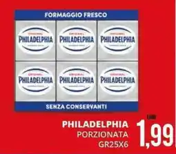 Mazzeo Giocattoli Philadelphia porzionata offerta