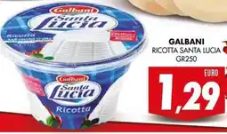 Mazzeo Giocattoli Galbani ricotta santa lucia offerta