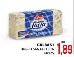 Mazzeo Giocattoli Galbani burro santa lucia offerta