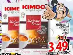 Kimbo caffè macinato fresco