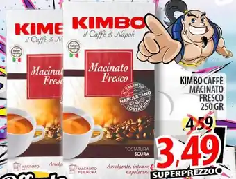 Il Genio Supermercato Kimbo caffè macinato fresco offerta