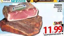 Bombieri alpenrose speck