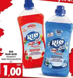 Mazzeo Giocattoli Rio bum bum pavimenti varie profumazioni offerta
