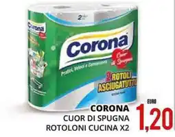 Mazzeo Giocattoli Corona cuor di spugna rotoloni cucina offerta