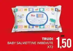 Mazzeo Giocattoli Trudi baby salviettine imbevute offerta