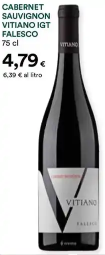 Coop Cabernet sauvignon vitiano igt falesco offerta