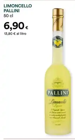 Coop Limoncello pallini offerta