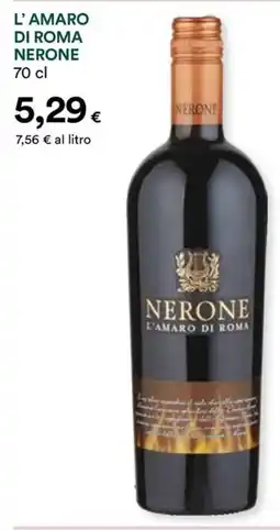 Coop L'amaro di roma nerone offerta