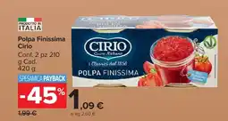 Carrefour Market Polpa Finissima Cirio offerta