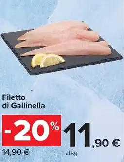 Carrefour Market Filetto di Gallinella offerta