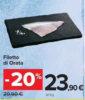 Carrefour Market Filetto di Orata offerta